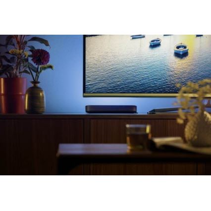 Philips - Kit de rallonge LED RGB Lampe de table à intensité variable Hue PLAY LED/6W/230V noir
