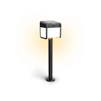 Philips - LED Zonne-energie lamp met bewegings- en schemersensor EZRA LED/1,8W/3,7V 2600 mAh 3000K IP44