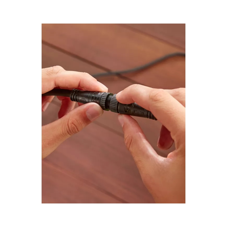 Philips - Guirlande d'extérieur LED RGBW dimmable Hue FESTAVIA 30 LED 21 m IP65