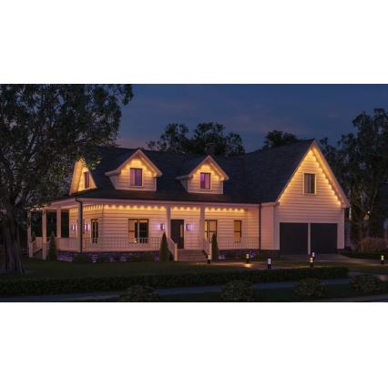Philips - Guirlande lumineuse d'extérieur LED RGBW dimmable Hue FESTAVIA 32xLED 18m 1000-20000K IP65