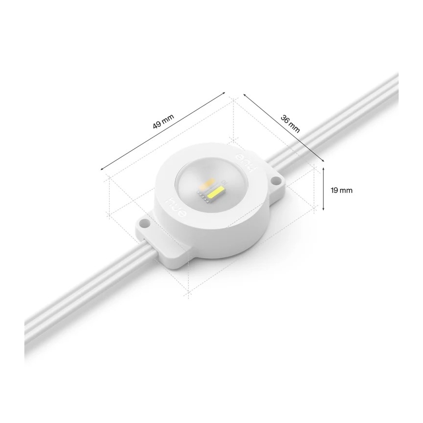 Philips - Guirlande lumineuse d'extérieur LED RGBW dimmable Hue FESTAVIA 32xLED 18m 1000-20000K IP65