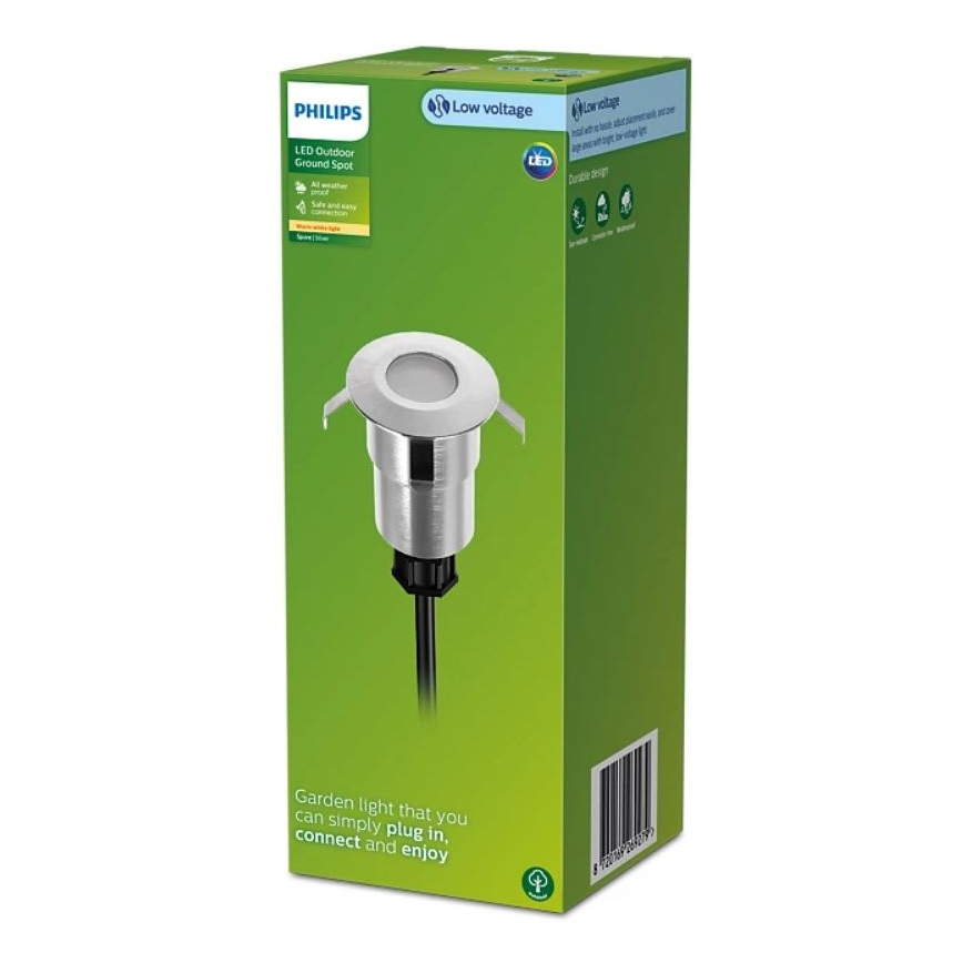 Philips - Hangende LED plafondverlichting voor buiten SPORE LED/1W/24V IP67
