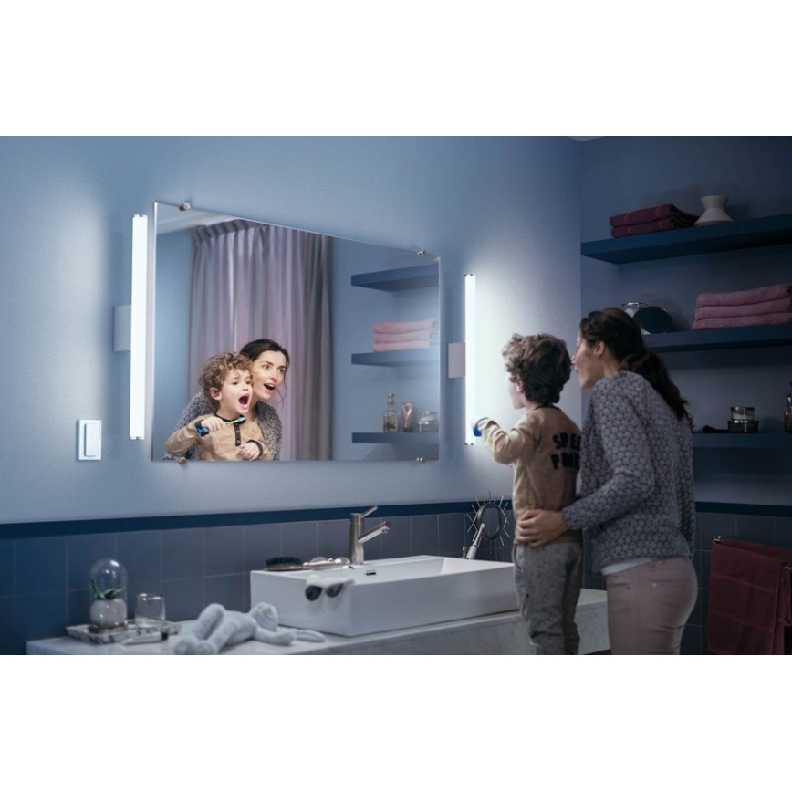 Philips - LED dimbare badkamerverlichting Hue ADORE LED/20W/230V IP44 + afstandsbediening