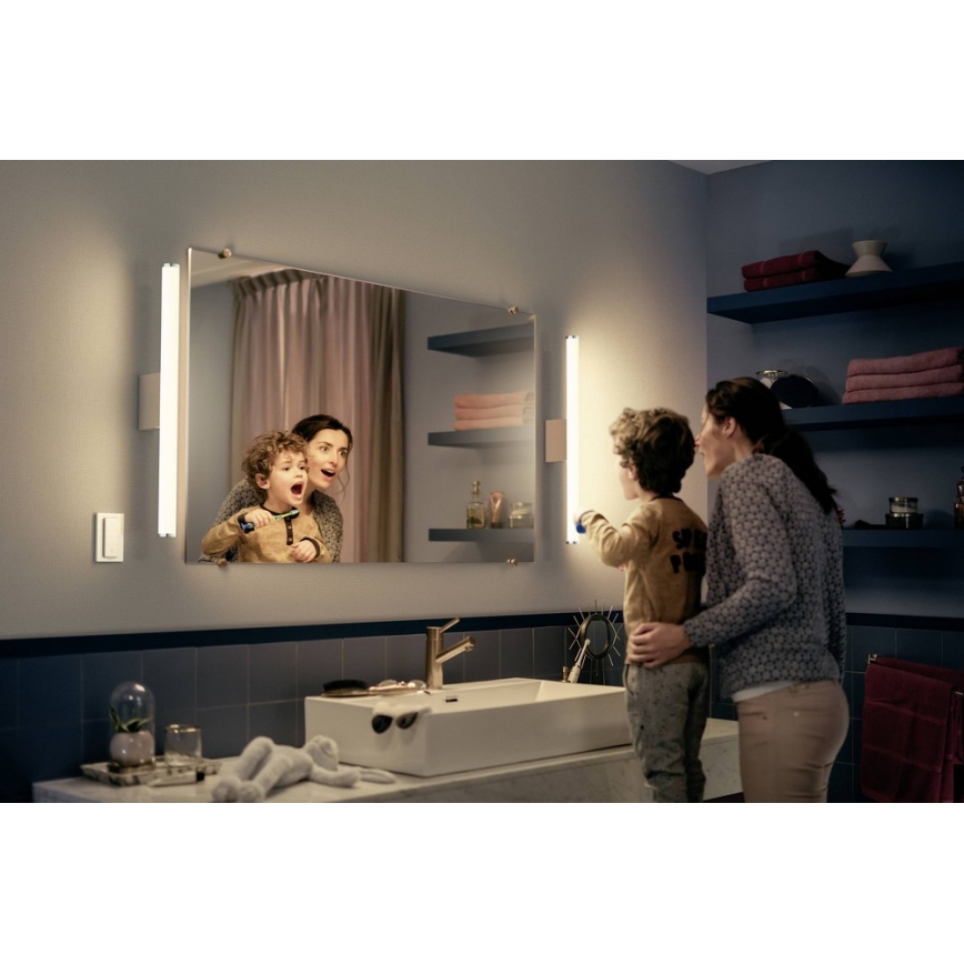 Philips - LED dimbare badkamerverlichting Hue ADORE LED/20W/230V IP44 + afstandsbediening