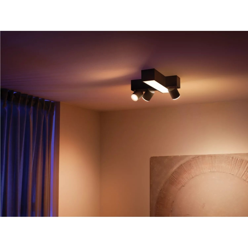 Philips - LED RGBW Dimbare inbouwspot Hue CENTRIS 3xGU10/4,2W/230V + LED/11W 2000-6500K