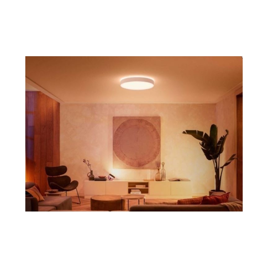 Philips - LED dimbare plafondlamp Hue LED/48W/230V 2200-6500K Ø 551 mm wit + afstandsbediening