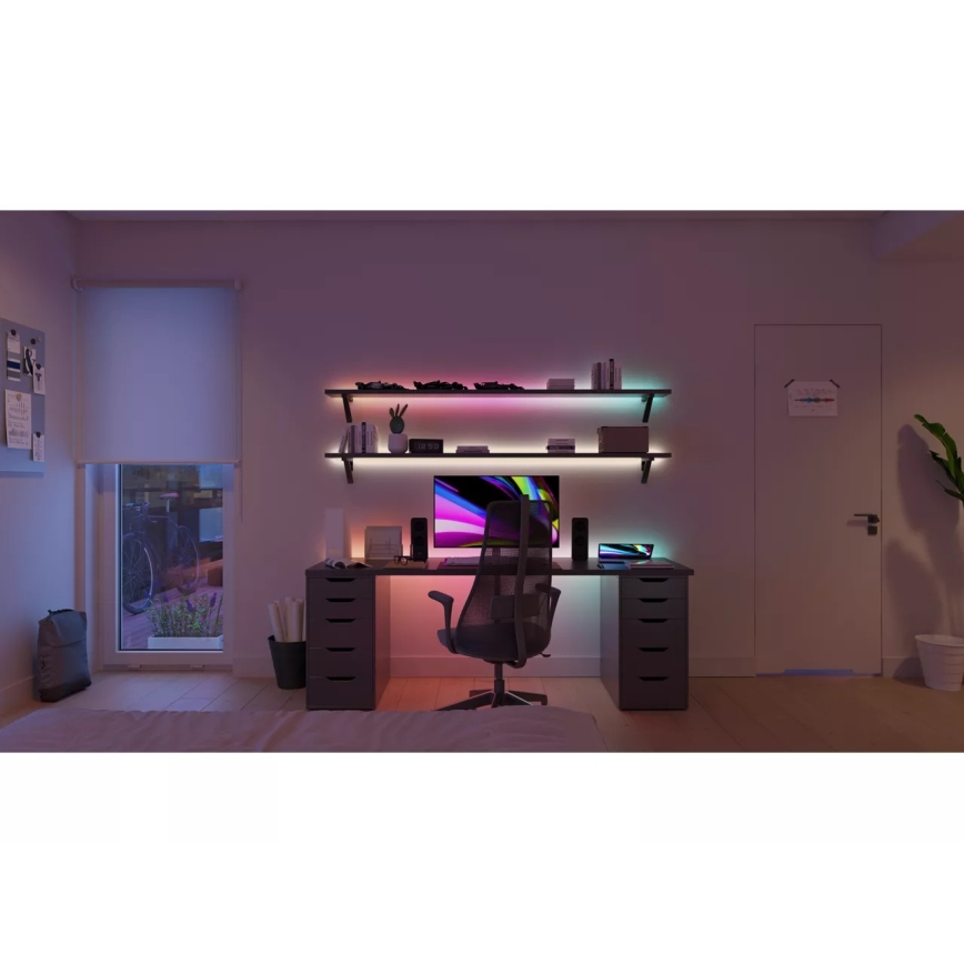 Philips - dimbare LED RGBW-strip Hue ESSENTIAL White And Color Ambiance 5m LED/19W/230V 2200-6500K