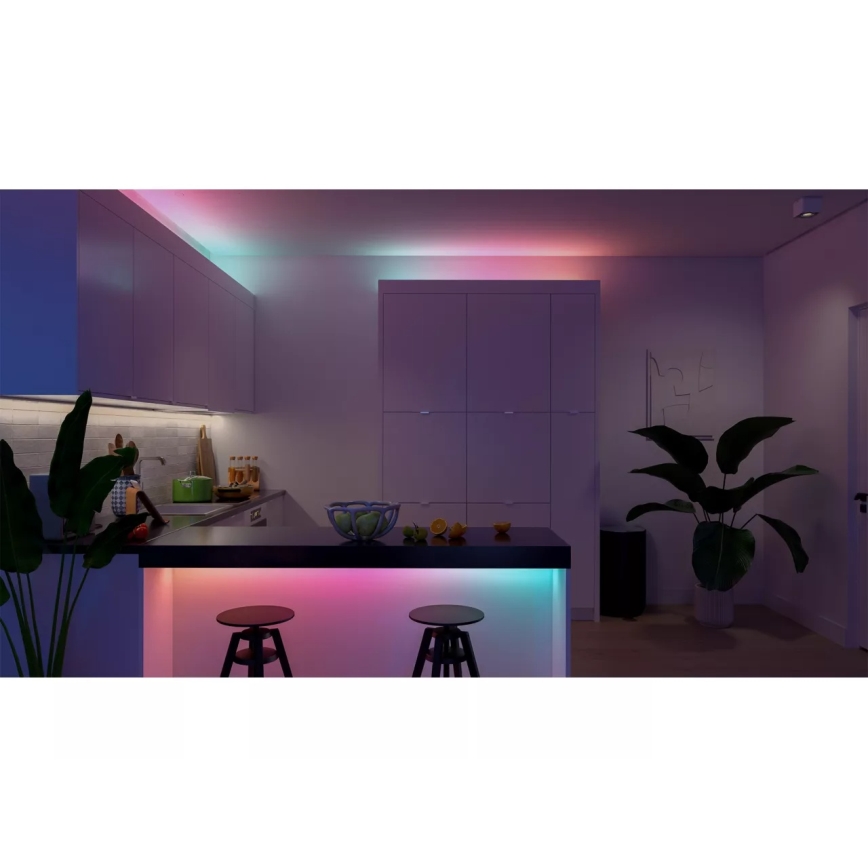 Philips - dimbare LED RGBW-strip Hue ESSENTIAL White And Color Ambiance 5m LED/19W/230V 2200-6500K