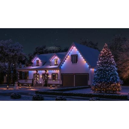 Philips - Hue FESTAVIA LED RGBW dimbaar buitenlichtsnoer 32×LED 18 m 1000-20000K IP65