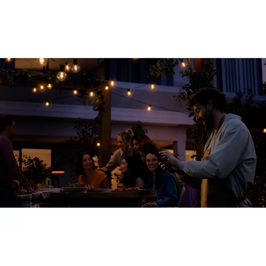 Philips - Hue FESTAVIA LED RGBW dimbaar buitenlichtsnoer 20xLED 14m IP65