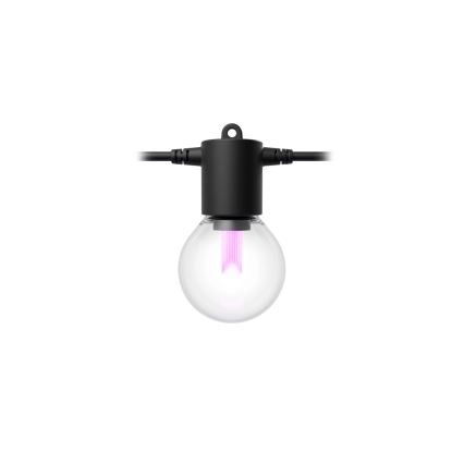 Philips - Hue FESTAVIA LED RGBW dimbaar buitenlichtsnoer 20xLED 14m IP65