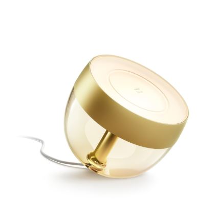 Philips - LED RGB Dimbare bureaulamp Hue IRIS LED/8,2W/230V 2000-6500K goudkleurig