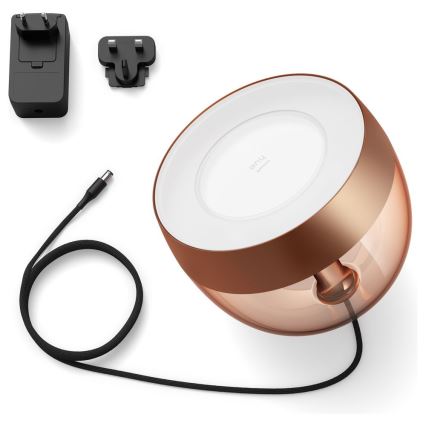 Philips - LED RGB Dimbare bureaulamp Hue IRIS LED/8,2W/230V 2000-6500K koperkleurig