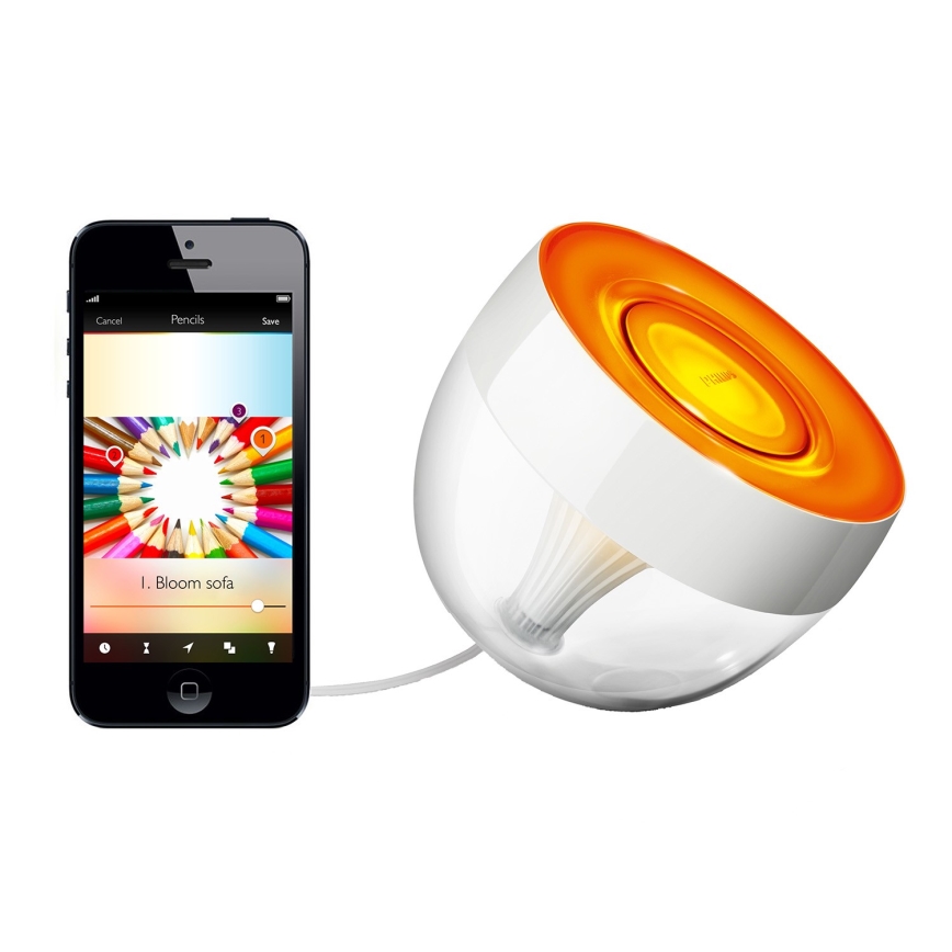 Philips - LED RGB Dimbare bureaulamp Hue IRIS LED/8,2W/230V 2000-6500K wit