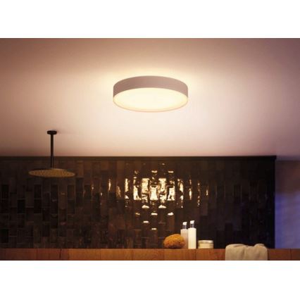 Philips - LED dimbare badkamerlamp Hue DEVERE LED/33,5W/230V IP44 Ø 425 mm 2200-6500K + afstandsbediening