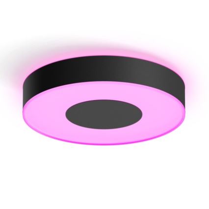 Philips - LED RGB Dimbare plafondlamp Hue INFUSE LED/33,5W/230V 2000-6500K Ø 381 mm zwart
