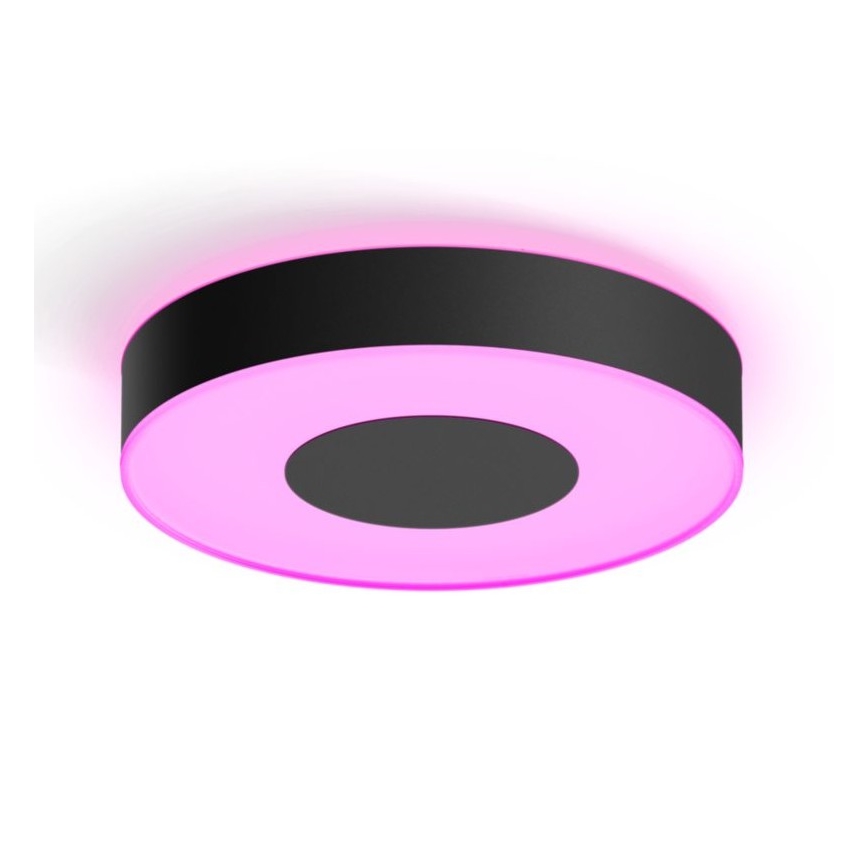 Philips - LED RGB Dimbare plafondlamp Hue INFUSE LED/33,5W/230V 2000-6500K Ø 381 mm zwart