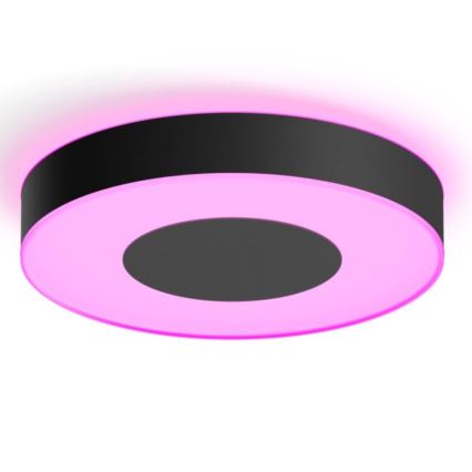 Philips - LED RGB dimbare plafondlamp Hue INFUSE LED/52,5W/230V 2000-6500K Ø 425 mm zwart