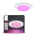 Philips - Hue SLIM RGBW dimbare inbouwspot voor badkamer LED/12W/230V 1000-20000K wit IP44