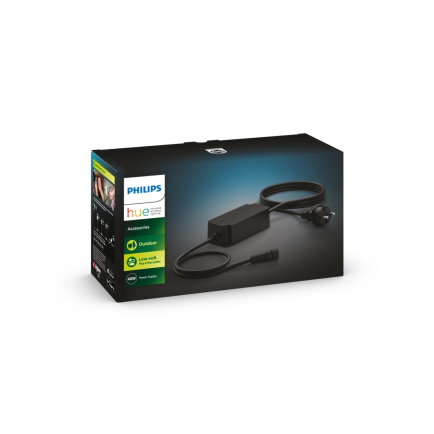 Philips - Hue voedingsadapter 40W/24V/230V IP67
