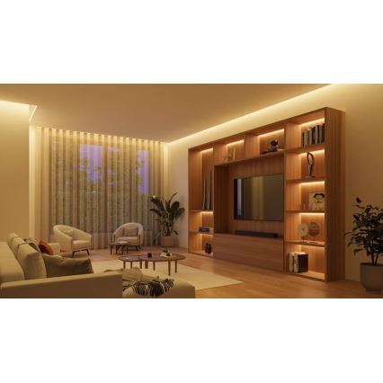 Philips - Dimbare RGBW-LED-strip Hue White and Color Ambiance 10 m LED/20W/230V 2000–6500K
