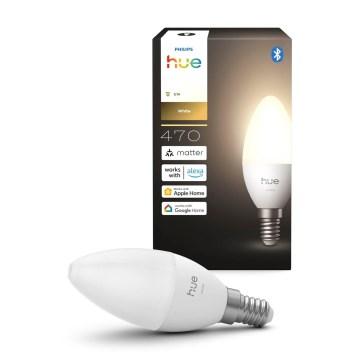Philips Hue White dimbare LED-lamp B39 E14/3,9W/230V 2700K