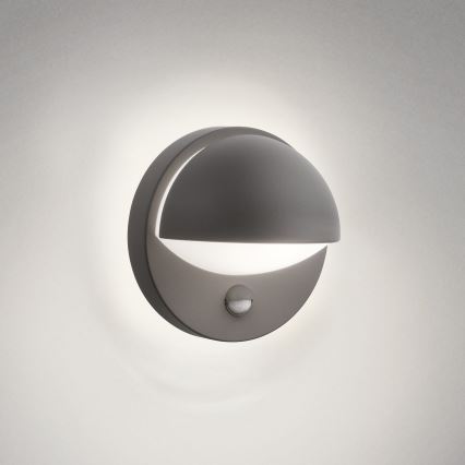 Philips - Buitenwandlamp met sensor JUNE 1xE27/12W/230V IP44