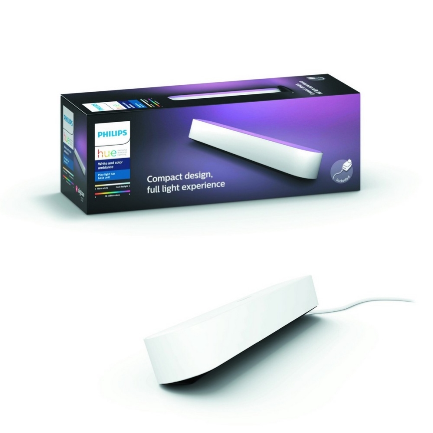 Philips - Kit d'extension LED RVB pour lampe de table dimmable Hue PLAY LED/6W/230V blanche