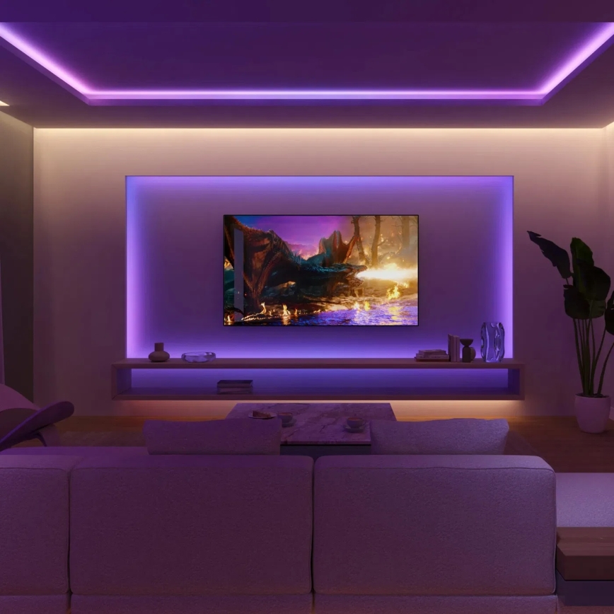 Philips - Kit d'extension LED RGBW pour ruban LED dimmable Hue FLUX 2m LED/19,5W/24V 2200-6500K