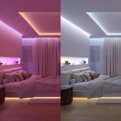 Philips - Kit d'extension LED RGBW pour ruban LED dimmable Hue FLUX 2m LED/19,5W/24V 2200-6500K