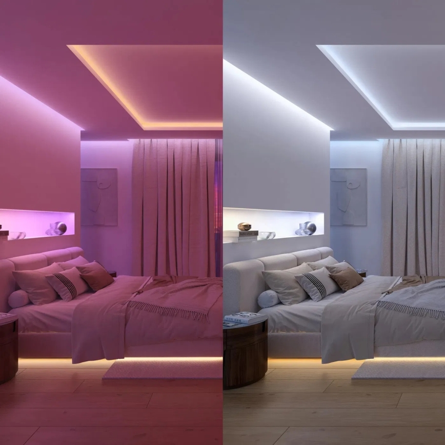 Philips - Kit d'extension LED RGBW pour ruban LED dimmable Hue FLUX 2m LED/19,5W/24V 2200-6500K