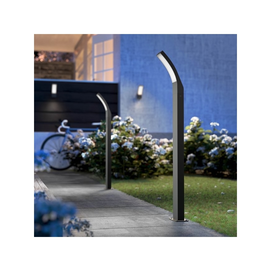 Philips - Lampadaire LED d'extérieur LED/12W/230V 4000K 96 cm IP44