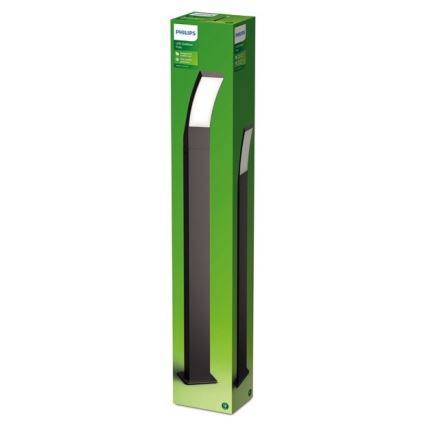 Philips - Lampadaire LED d'extérieur LED/12W/230V 4000K 96 cm IP44