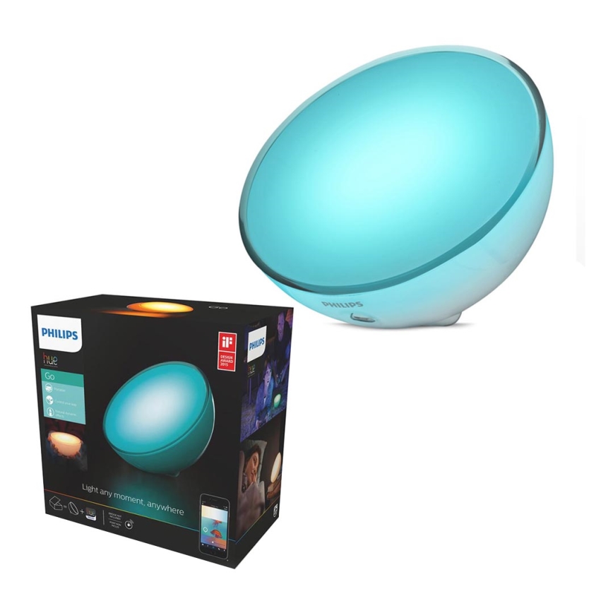 Philips - Lampe de table à intensité variable Hue GO GO 1xLED/6W/RGB