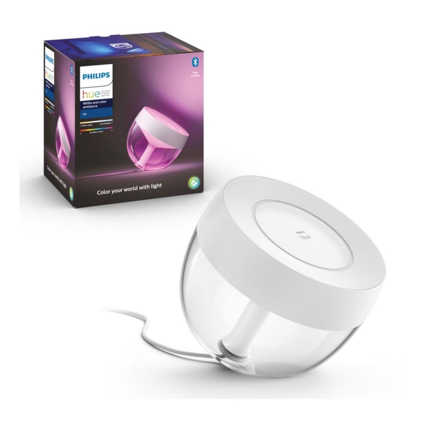 Philips - Lampe de table LED RVB à intensité variable Hue IRIS LED/8,2W/230V 2000-6500K blanche