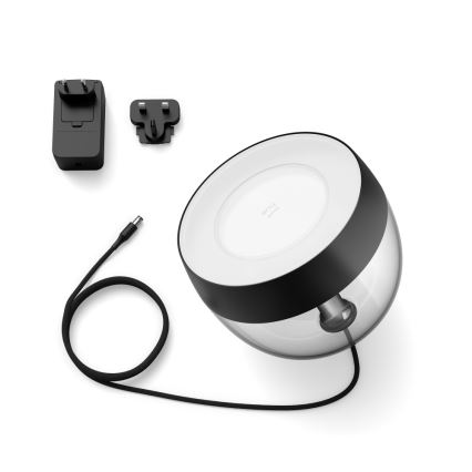 Philips - Lampe de table LED RVB à intensité variable Hue IRIS LED/8,2W/230V 2000-6500K noire