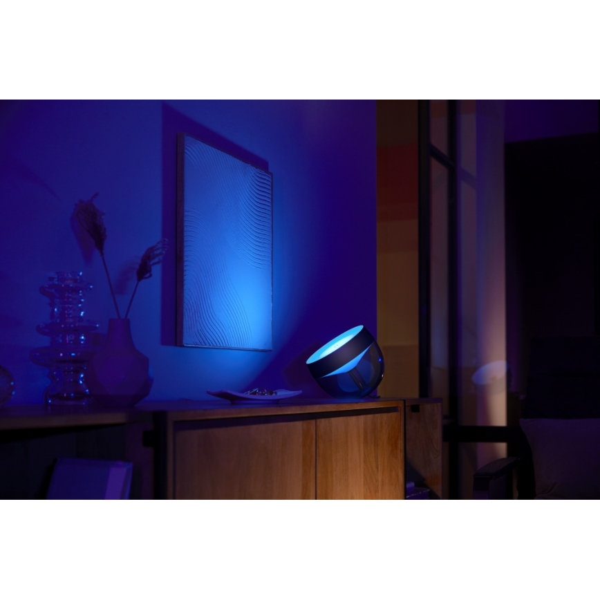 Philips - Lampe de table LED RVB à intensité variable Hue IRIS LED/8,2W/230V 2000-6500K noire