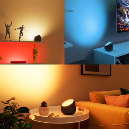 Philips - Lampe de table SMART dimmable LED RVB+TW/9W/230V 2200-6500K Wi-Fi