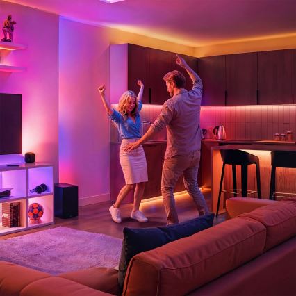 Philips - Lampe de table SMART dimmable LED RVB+TW/9W/230V 2200-6500K Wi-Fi
