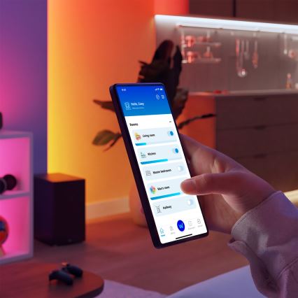 Philips - Lampe de table SMART dimmable LED RVB+TW/9W/230V 2200-6500K Wi-Fi