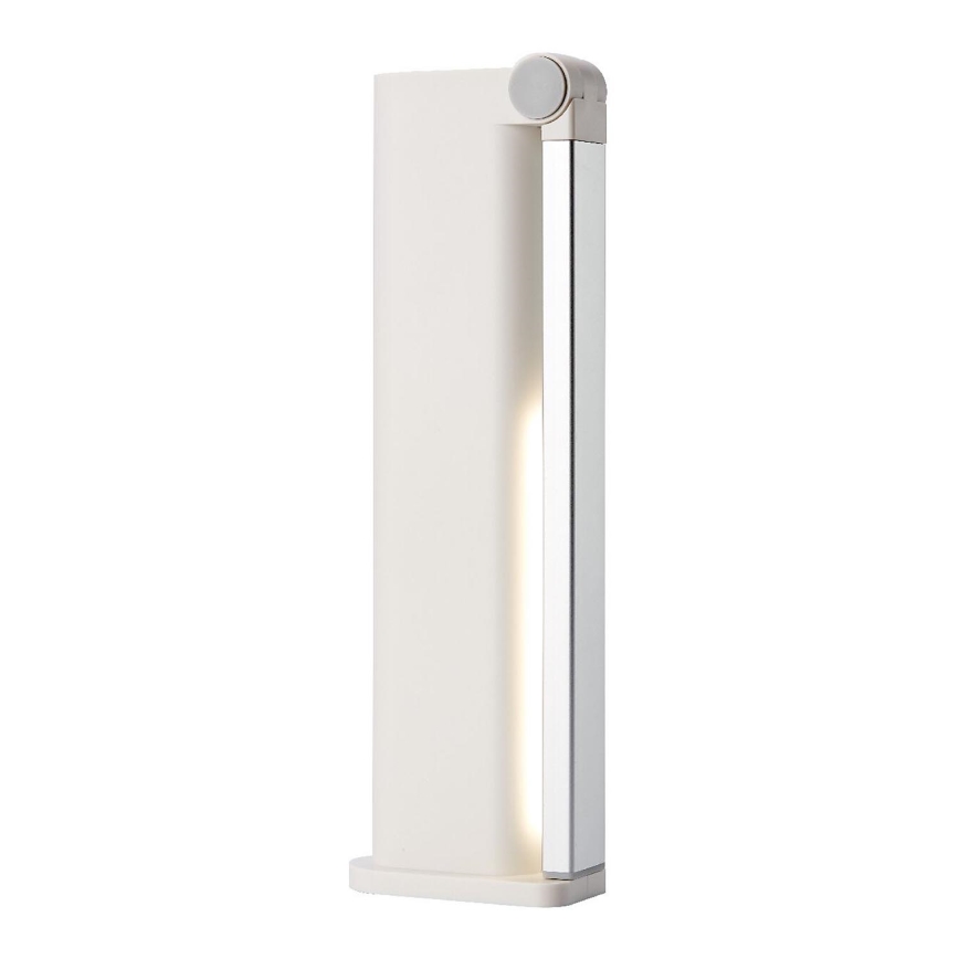 Philips - Lampe de table tactile à intensité variable AMBER LED/5W/5V 1800 mAh blanc