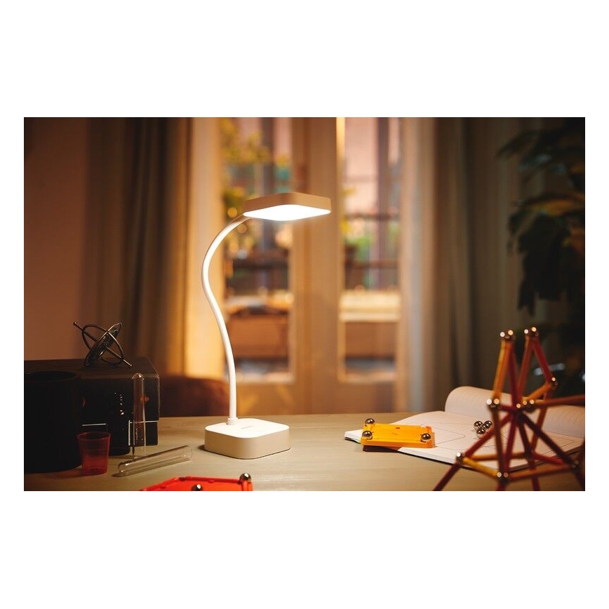 Philips - Lampe de table tactile à intensité variable ROCK LED/5W/5V 1800 mAh