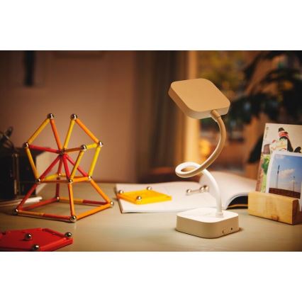 Philips - Lampe de table tactile à intensité variable ROCK LED/5W/5V 1800 mAh