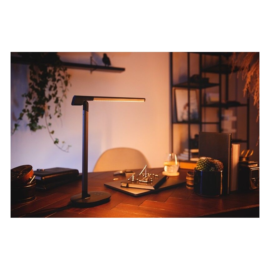 Philips -Lampe de table tactile à intensité variable SWORD LED/12W/230V 2700/4000/6500K CRI90