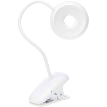 Philips - Lampe LED à intensité variable avec pince DONUTCLIP LED/3W/5V CRI 90 blanche