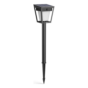 Philips - Lampe solaire avec détecteur de mouvement et de crépuscule NISSA LED/1,8W/3,7V 2600 mAh 3000K IP44