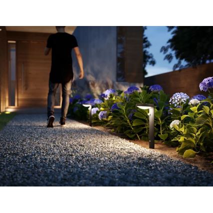 Philips - Lampe solaire avec détecteur de mouvement et de crépuscule LED/1,2W/4V 1800 mAh 3000K IP44