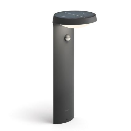 Philips - Lampe solaire avec détecteur de mouvement et de crépuscule LED/1,2W/4V 1800 mAh 3000K IP44