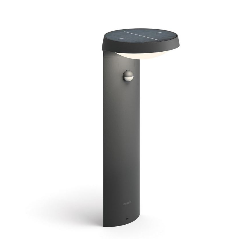 Philips - Lampe solaire avec détecteur de mouvement et de crépuscule LED/1,2W/4V 1800 mAh 3000K IP44