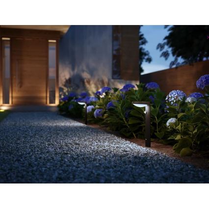 Philips - Lampe solaire avec détecteur de mouvement et de crépuscule LED/1,2W/4V 1800 mAh 4000K IP44